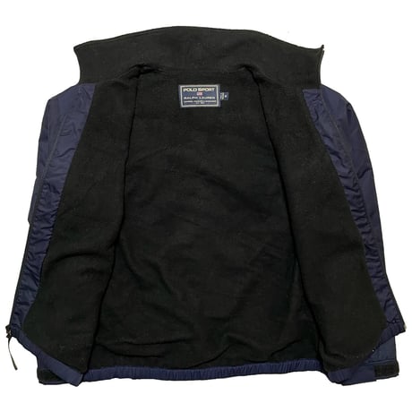 POLO SPORT RALPHLAUREN　"FLEECE LINING" NYLON JACKET