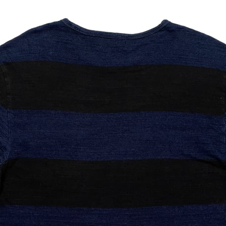 RRL RALPHLAUREN　"STRIPE" S/S POCKET TEE