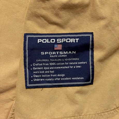 POLO SPORT RALPHLAUREN　"90s VINTAGE" HUNTING JACKET