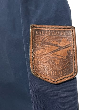 POLO RALPHLAUREN　"LEATHER PATCH" MOUNTAIN JACKET