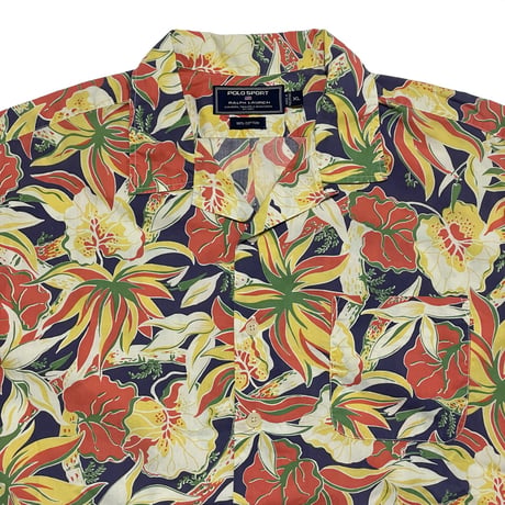 POLO SPORT RALPHLAUREN　"FLOWER" ALOHA SHIRT