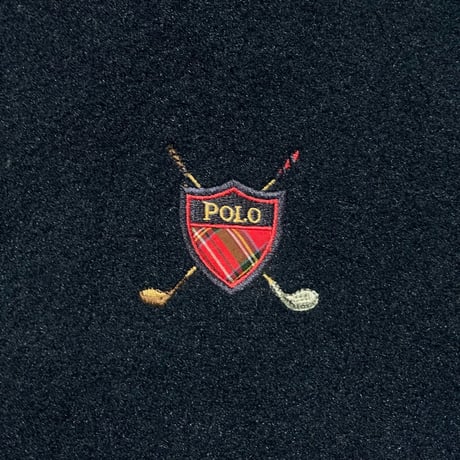 POLO GOLF RALPHLAUREN　"SHIELD LOGO" FLEECE VEST