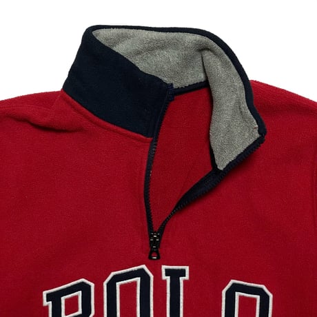 POLO RALPHLAUREN　"HARF-ZIP" FLEECE JACKET (BOYS)