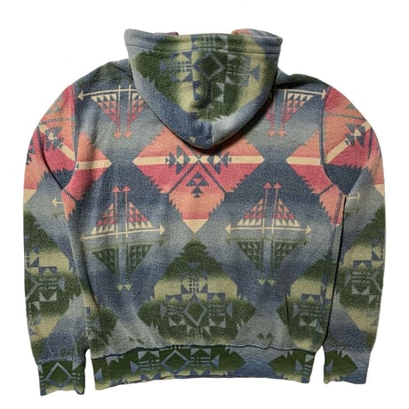 POLO RALPHLAUREN　 "NATIVE" FLEECE HOODIE (M)