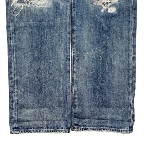 POLO RALPHLAUREN　"THE VARICK SLIM STRAIGHT" DENIM PANTS