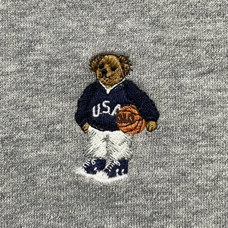 POLO RALPHLAUREN　"POLO BEAR" ZIP-UP HOODIE