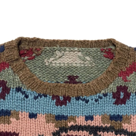 POLO RALPHLAUREN　"NATIVE PATTERN" SWEATER