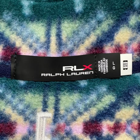RLX RALPHLAUREN　"NATIVE" FLEECE HARF-ZIP JACKET