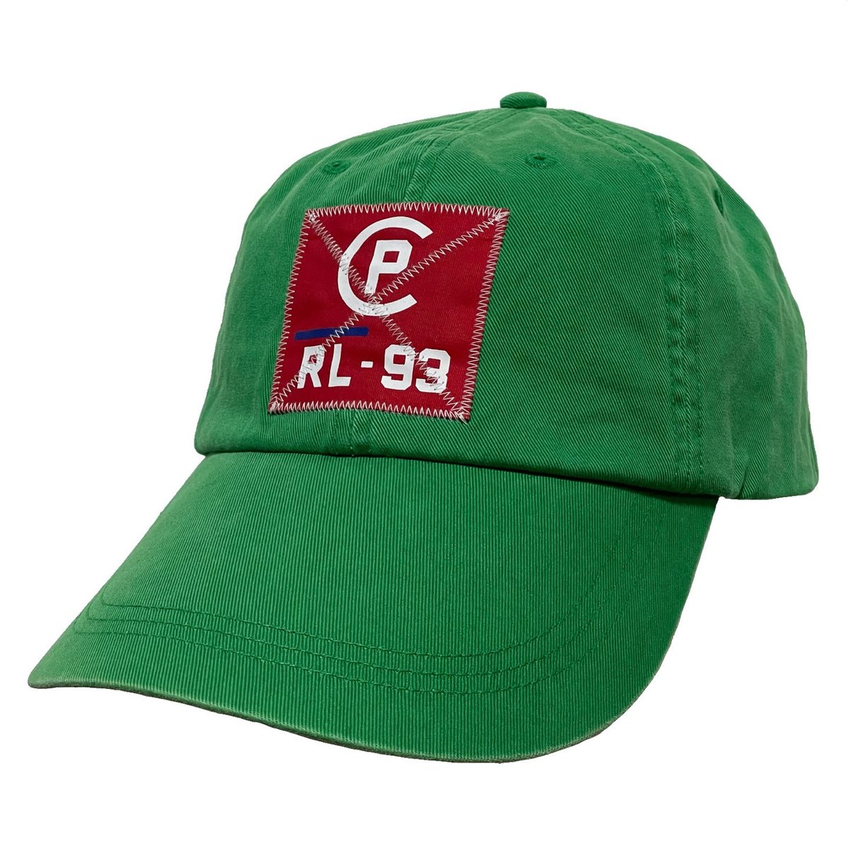 【希少/大人気】POLO RALPH LAUREN RL-93 キャップ 現行 Vintage 90s Polo Ralph Lauren CP RL 93 Fitted Long Bill Cap