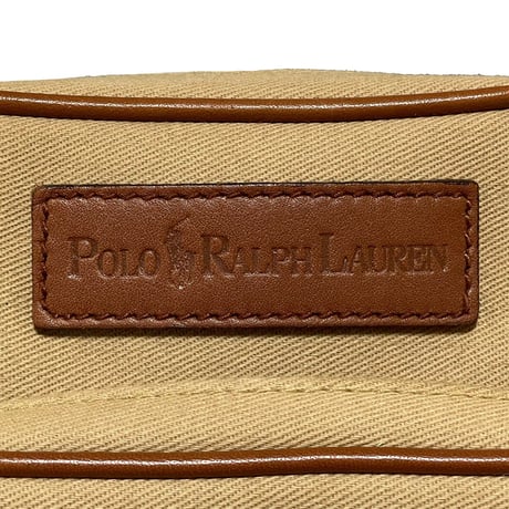 POLO RALPHLAUREN　"CANVAS" CROSS BAG