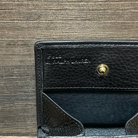 POLO RALPHLAUREN　LEATHER COIN CASE