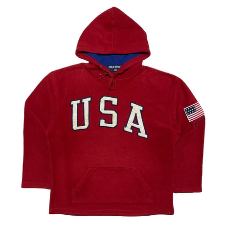 POLO SPORT RALPHLAUREN　"USA" FLEECE HOODIE