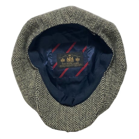 POLO RALPHLAUREN　"HERRINGBORN" HUNTING CAP