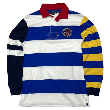 POLO RALPHLAUREN　タグ付き　"CLASSIC FIT 12M YACHT CHALLENGE RUGBY SHIRT" RUGBY SHIRT