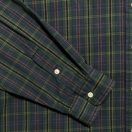 RALPHLAUREN　"CHECKED" BIG SHIRT (GREEN)