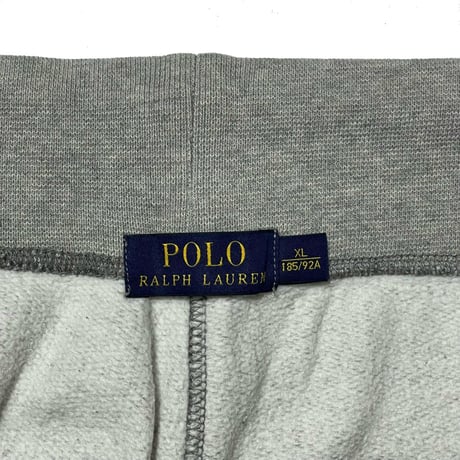 POLO RALPHLAUREN　"COLLEGE LOGO" SWEAT PANTS