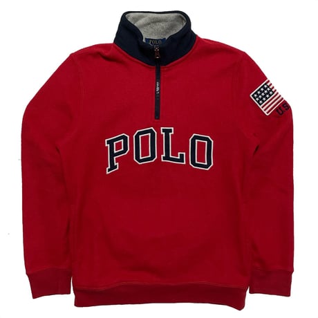POLO RALPHLAUREN　"HARF-ZIP" FLEECE JACKET (BOYS)