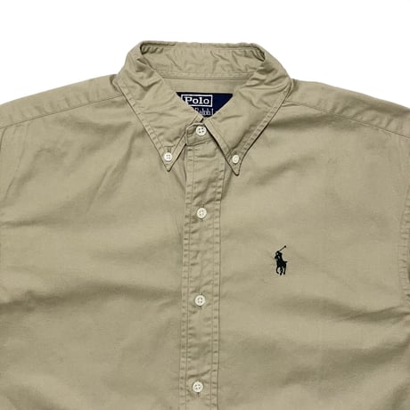 POLO RALPHLAUREN　"BEIGE" S/S SHIRT