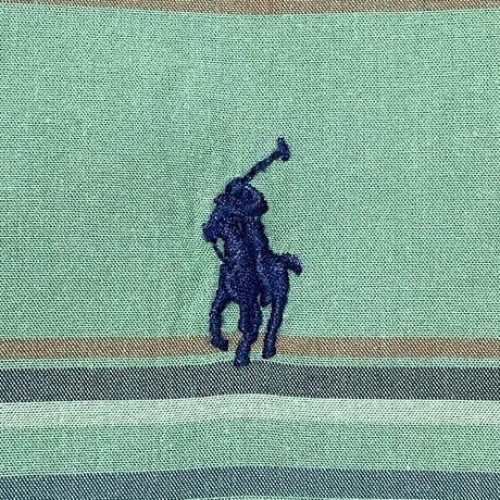 POLO RALPHLAUREN　"MADRAS CHECK" BUTTON DOWN SHIRT