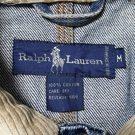 RALPHLAUREN　"CORDUROY" COVERALL