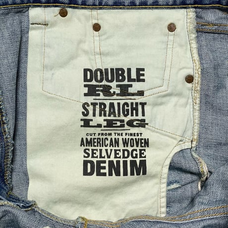 RRL RALPHLAUREN　"CUT OFF" DENIM SHORTS