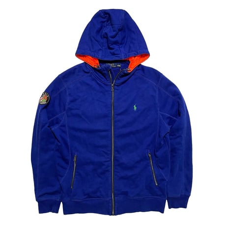 POLO RALPHLAUREN　"COOKIE PATCH" 　ZIP  HOODIE