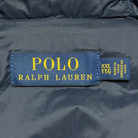 POLO RALPHLAUREN　"PACKABLE" DOWN JACKET