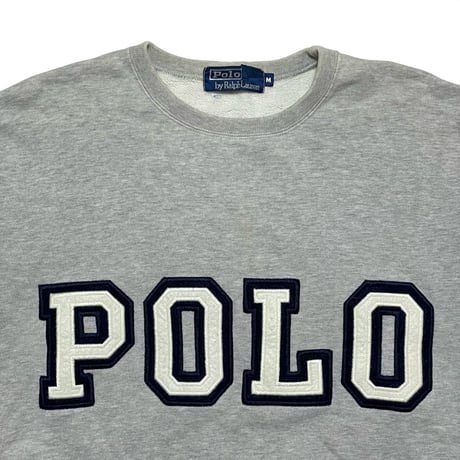 POLO RALPHLAUREN　"POLO LOGO" SWEAT