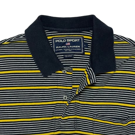 POLO SPORT RALPHLAUREN　"STRIPE" POLO SHIRT