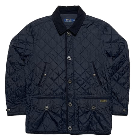 POLO RALPHLAUREN　"CORDUROY COLLAR" QUILTING JACKET