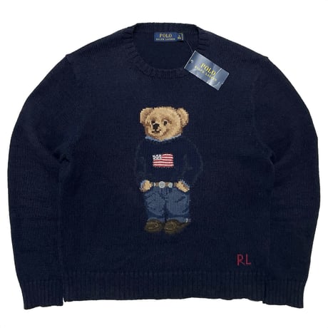 POLO RALPHLAUREN　"POLO BEAR" SWEATER