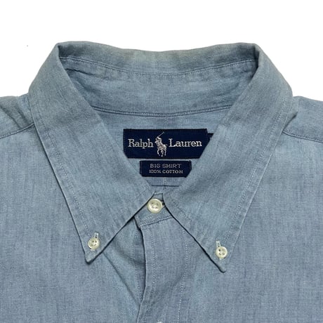 RALPHLAUREN　"CHAMBRAY" BIG SHIRT