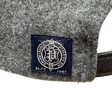 POLO RALPHLAUREN　"MELTON" BASEBALL CAP