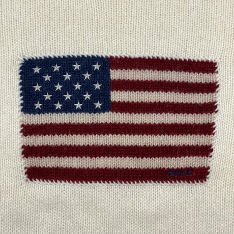 POLO RALPHLAUREN　"USA FLAG" SWEATER