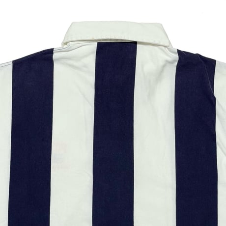 POLO RALPHLAUREN　"VERTICAL STRIPES" S/S RUGBY SHIRT