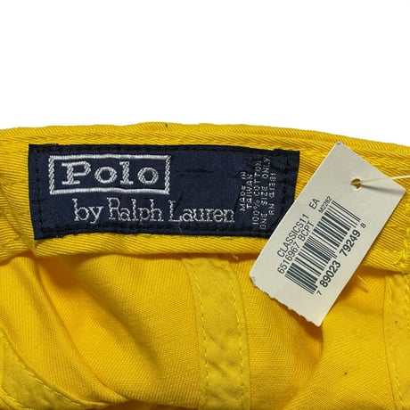 POLO RALPHLAUREN　"DEAD STOCK" BASEBALL CAP