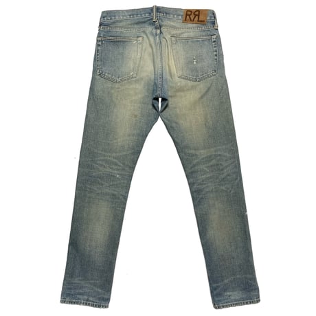 RRL RALPHLAUREN　 "VINTAGE WEATHERING" DENIM PANTS (MADE IN USA)