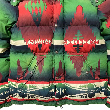 POLO RALPHLAUREN　"NATIVE PATTERN" DOWN JACKET