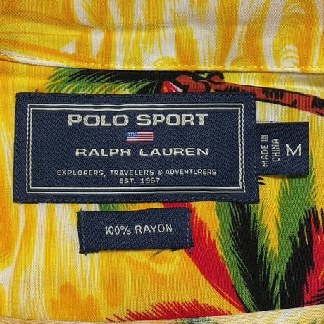 POLO SPORT RALPHLAUREN　"SUNSET" ALOHA SHIRT