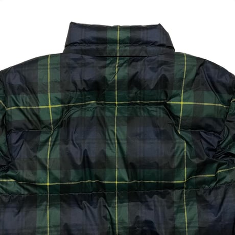POLO RALPHLAUREN　"BLACK WATCK" DOWN JACKET