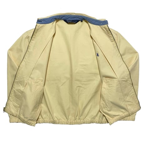 POLO RALPHLAUREN　"CREAM YELLOW" SWING TOP