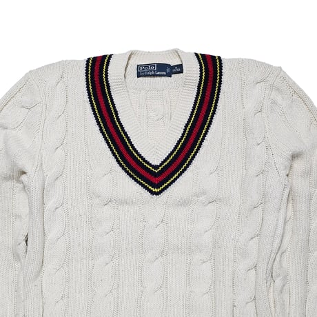 POLO RALPHLAUREN　"TILDEN KNIT SWEATER" L/S SWEATER