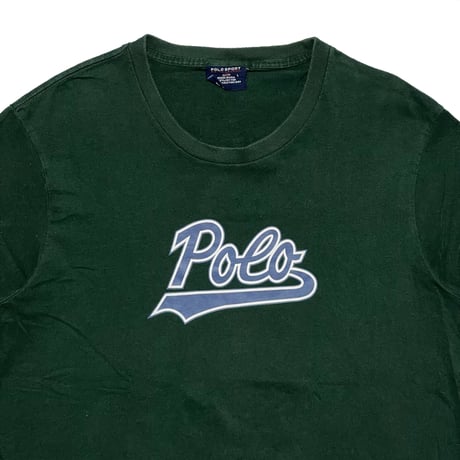 POLO SPORT RALPHLAUREN　 "MADE IN USA" SCRIPT LOGO S/S TEE