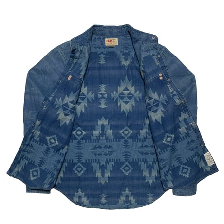RRL RALPHLAUREN　"WESTERN WEAR" DENIM SHIRT