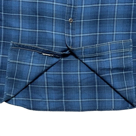 POLO RALPHLAUREN　"INDIGO" FLANNEL SHIRT