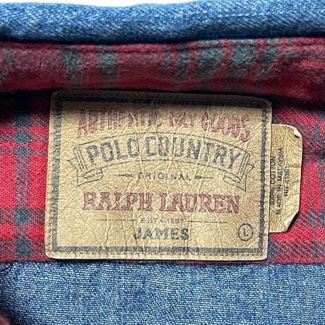 POLO COUNTRY RALPHLAUREN　DENIM SHIRT