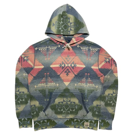 POLO RALPHLAUREN　 "NATIVE" FLEECE HOODIE