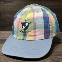 POLO RALPHLAUREN　"GOLF SHIELD LOGO" CAP (MADE IN USA)