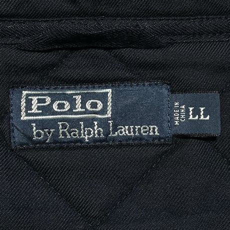 POLO RALPHLAUREN　"NAVY" QUILTING JACKET