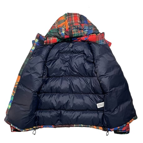 POLO RALPHLAUREN　"NATIVE PATCH WORK" DOWN JACKET